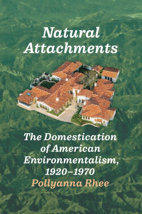 book cover - with many houses within green landscape