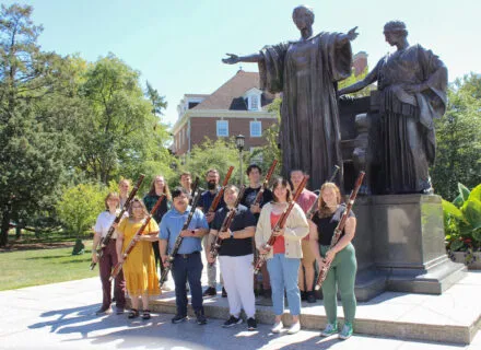 Professor of Bassoon, Dr. Ben Roidl-Ward