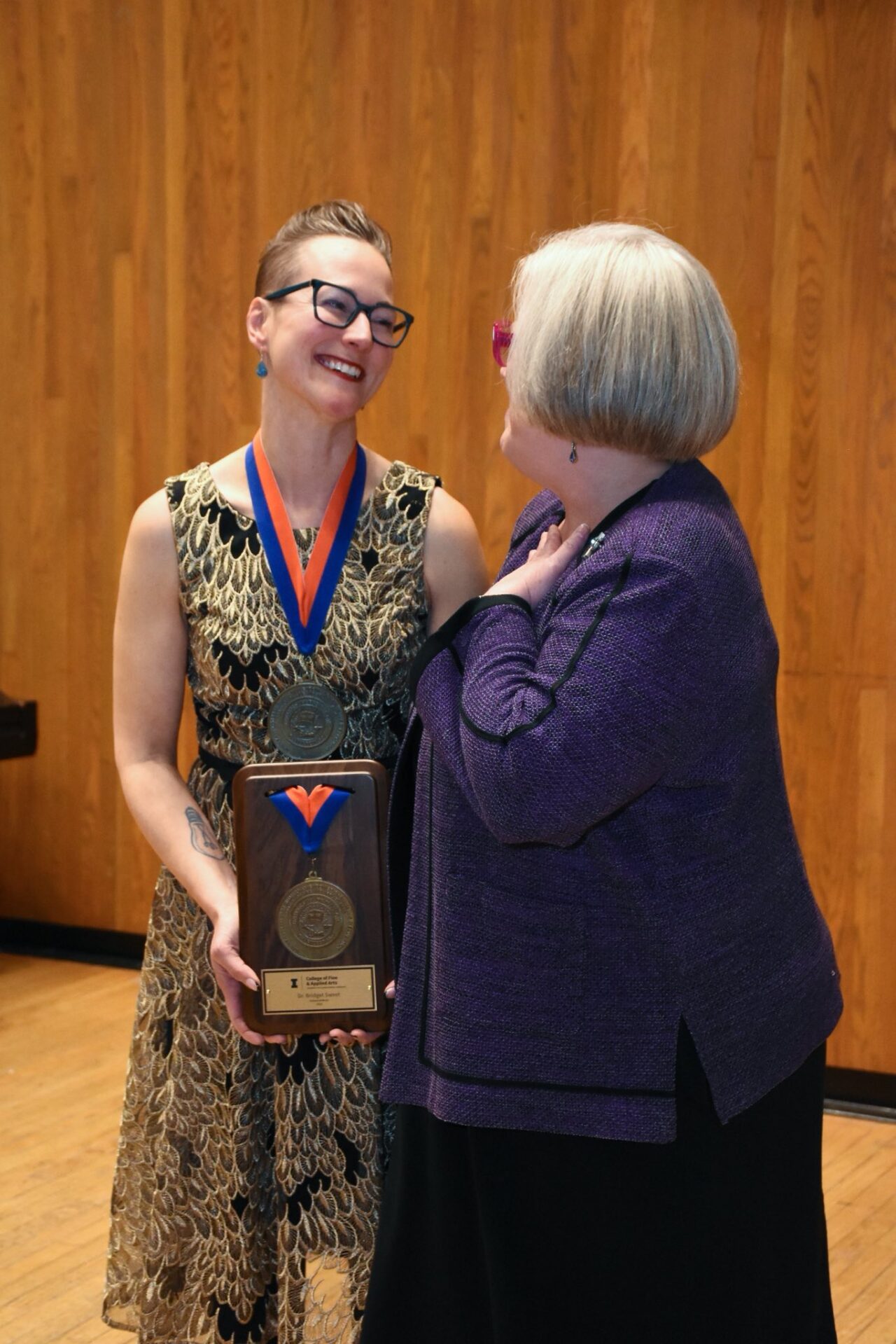 Bridget Sweet and Janet Barrett