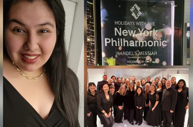 Thereza Lituma at the New York Philharmonic