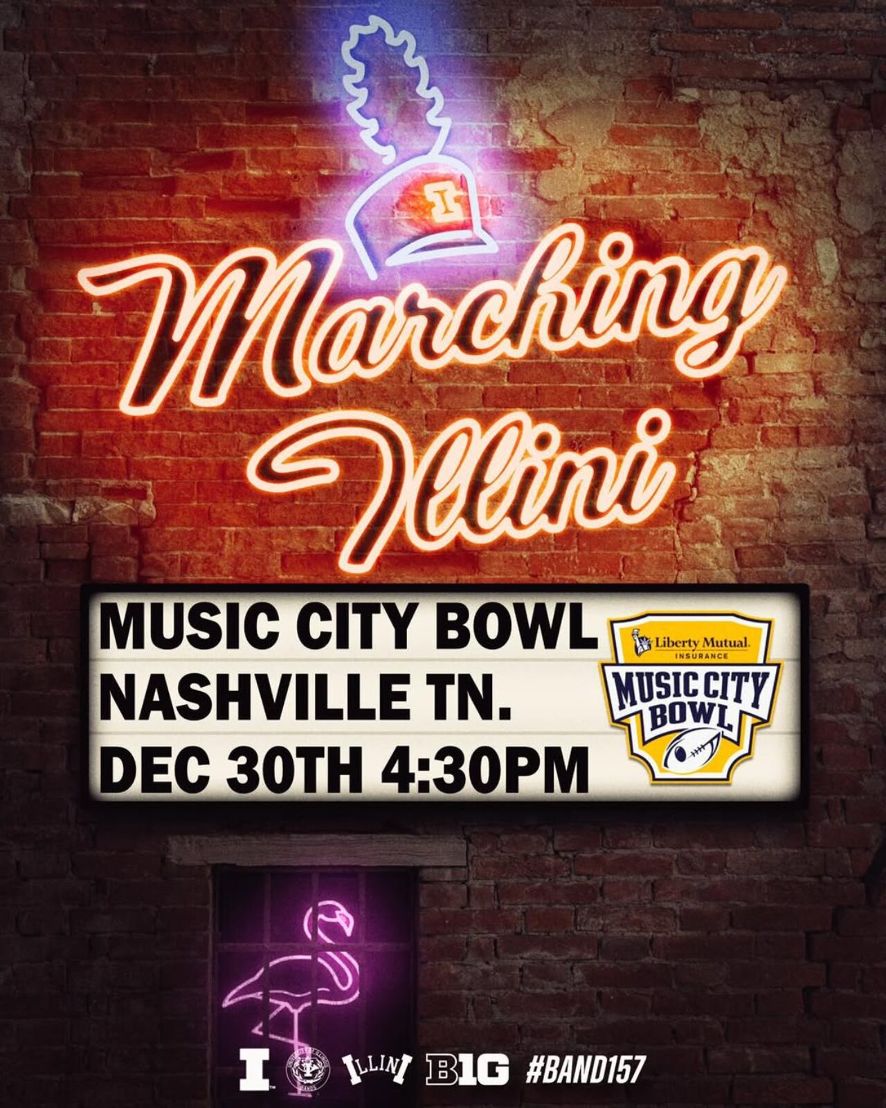 Marching Illini 2025 Music City Bowl Info