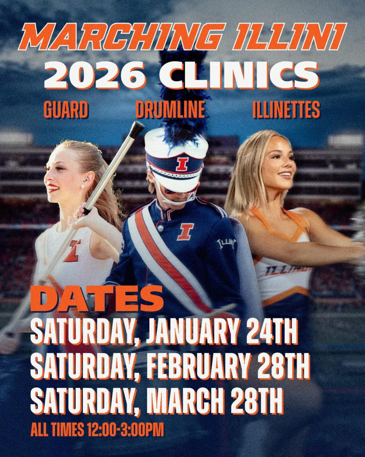 Marching Illini 2026 Clinics