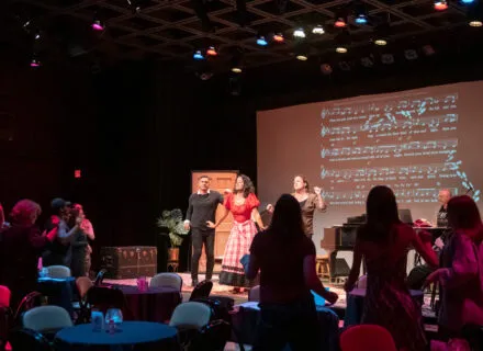 Dancing at Drytown, Lyric Theatre @ Illinois. Photo by Darrell Hoemann.