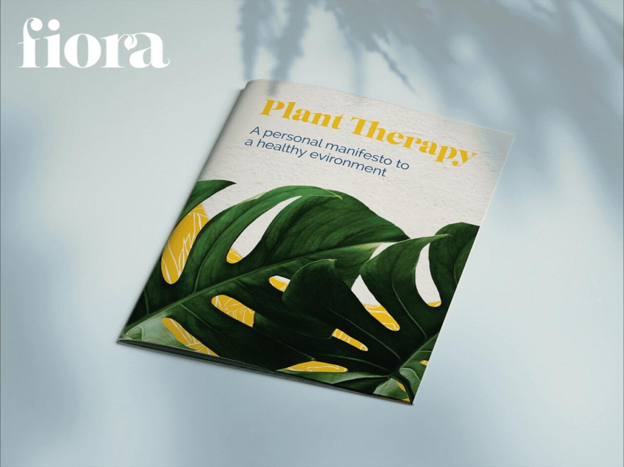 magazine featuring plants with rotating imagery