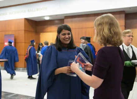 Student at Graduation Day
