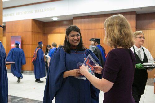 Student at Graduation Day