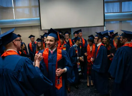 Students at Graduation Day