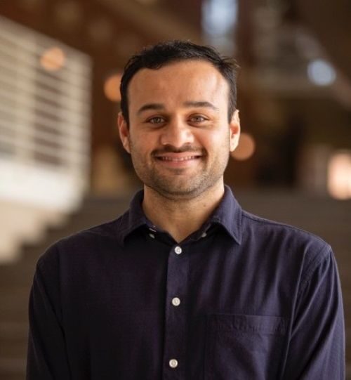 Photo of Srirang Sohoni in black dress shirt