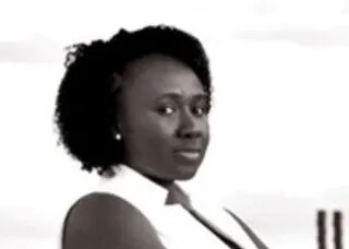 Woman smiling at camera 