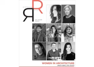 cover of Ricker Report with photos of eight women