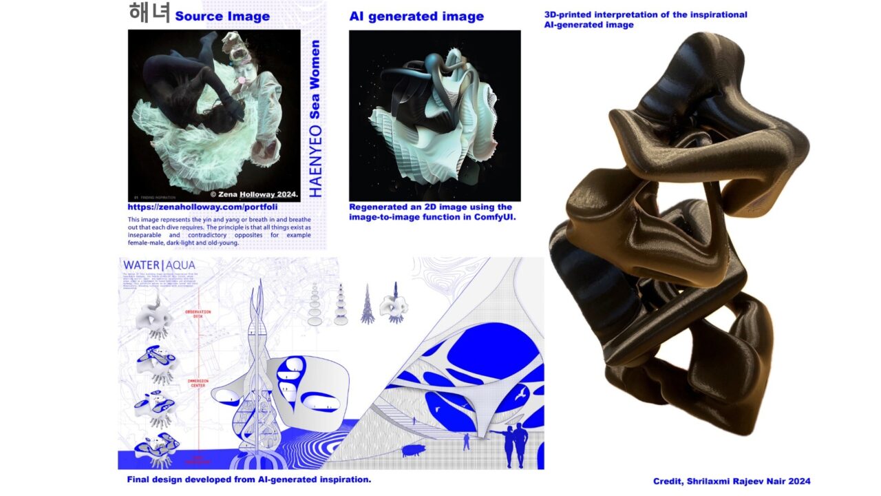 AI Studio, student work by Shrilaxmi Rajeev Nair 2024.