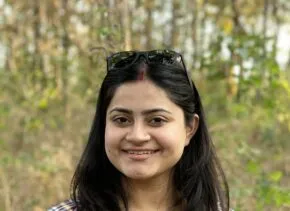 Headshot of Bhaswati Mukherjee 