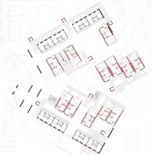 Residential Wing Second Floor Plan