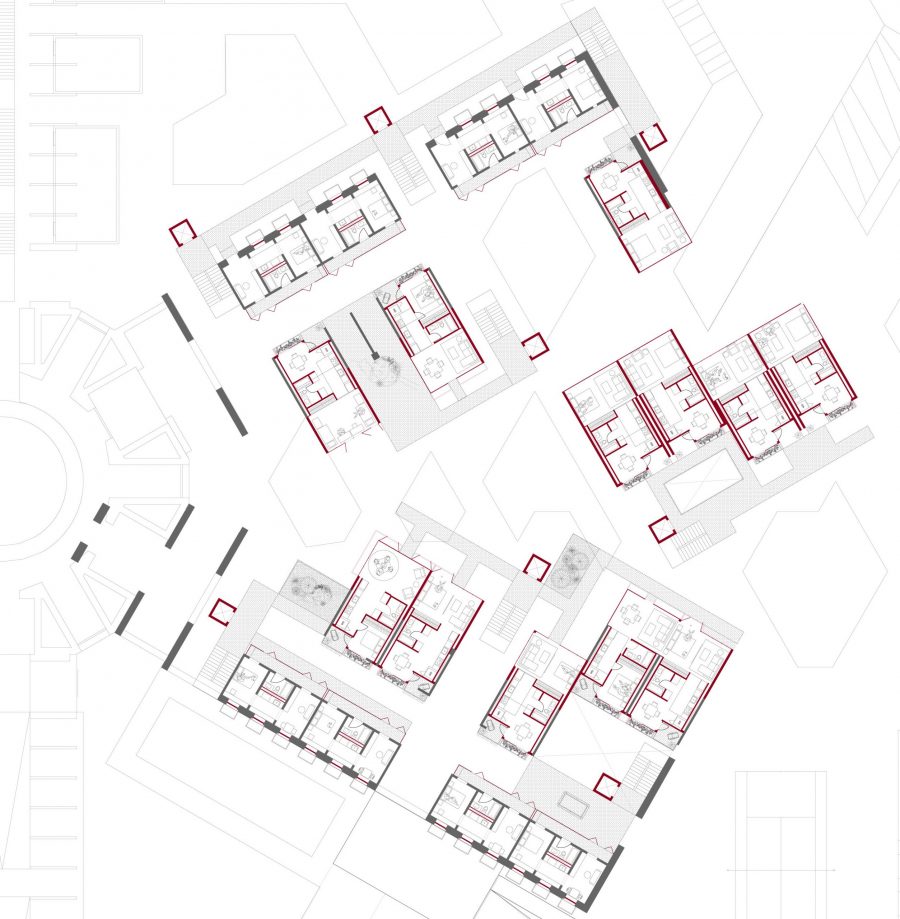 Housing floor plan 