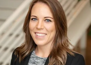 headshot of annamarie bliss in temple buell hall 