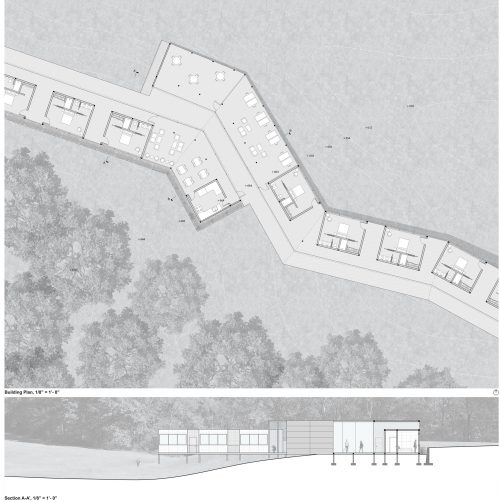 plan and section 