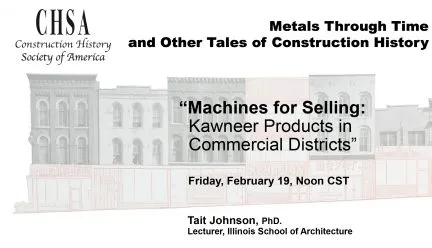 poster announcement for construction webinar 