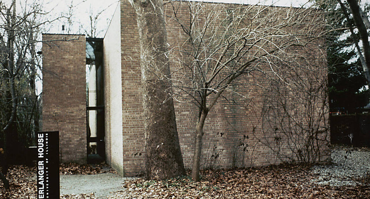 Erlanger House in Urbana designed by Jack Baker in 1964