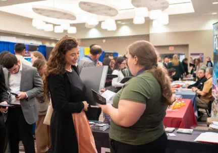 Headshot of a student at the career expo