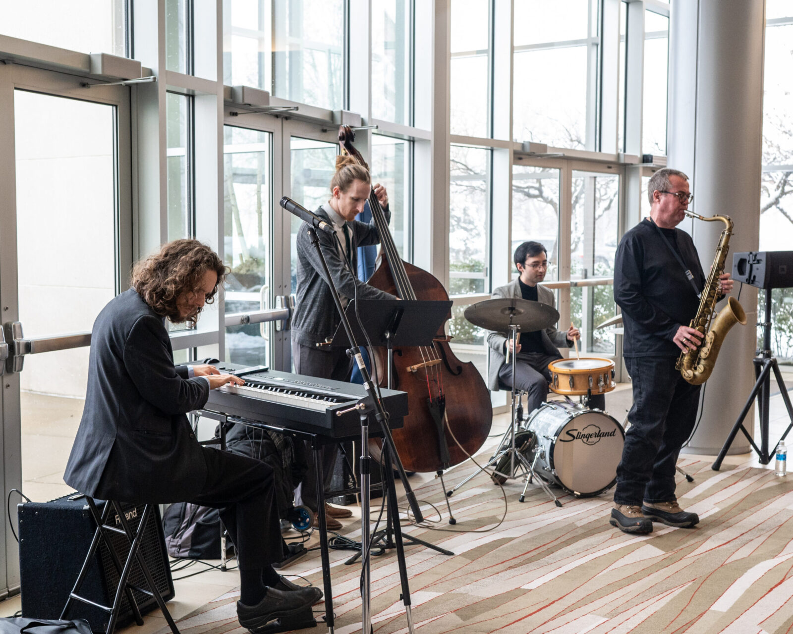 Band playing at the 2024 Career XPO