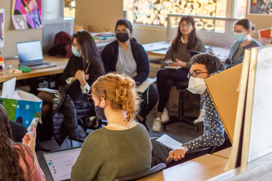 grad students studio