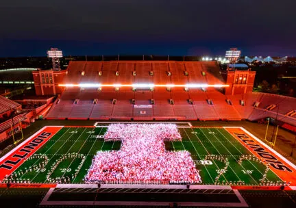 picture of empty memorial stadium