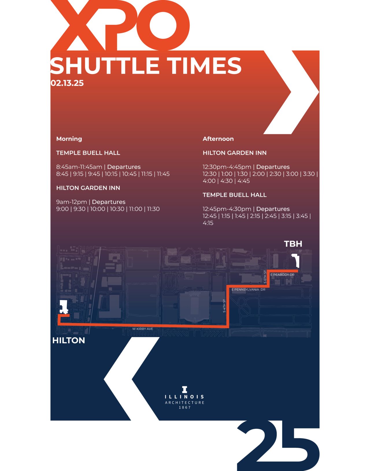 shuttle times