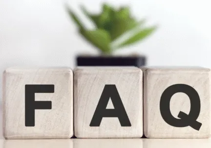 image of the letters F A Q