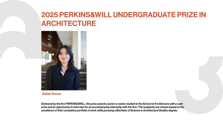 Perkins&Will winner - Zaree Ascan