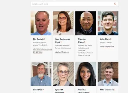 screenshot of a directory (grid view)