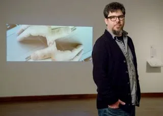 Ben Grosser with art