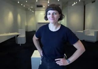 Keriane Quick in an exhibition, photo by Nelvin C. Cepeda/San Diego Union-Tribune