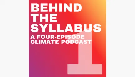 Behind the Syllabus graphic