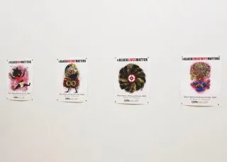 Black Lives Matter posters by Stacey Robinson