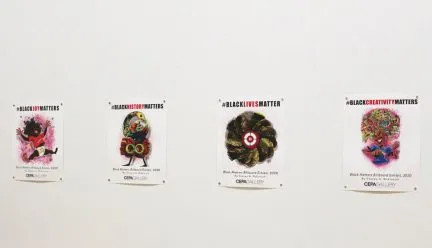 Black Lives Matter posters by Stacey Robinson