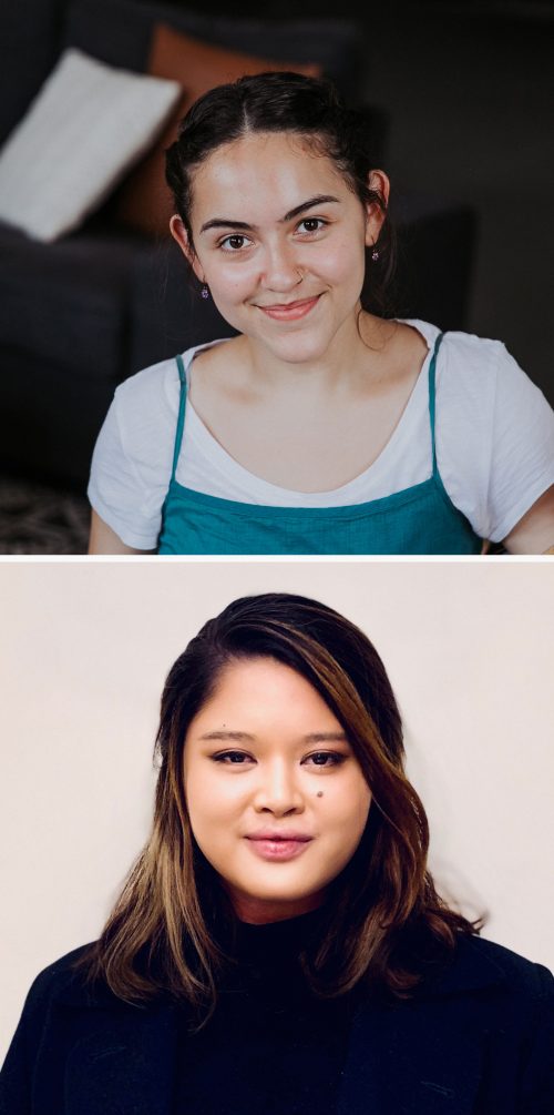 Victoria Baez and Isabel Young