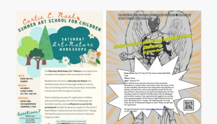 Nash Summer Art School posters