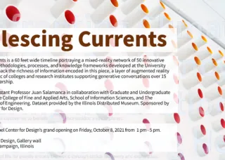 Coalescing Currents: Reified Ripples of Innovation at Illinois mural project opening