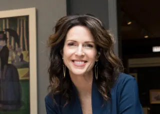 portrait of Nora Gainer smiling