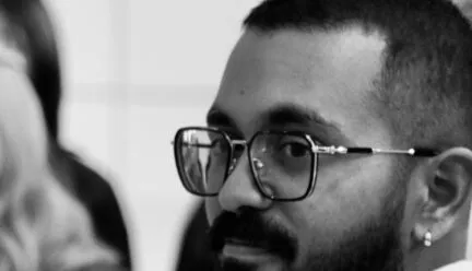 side portrait of Savio Mukachirayil