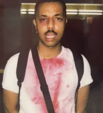 young man standing