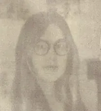 Hibiscus anthotype self portrait by jennie maydew