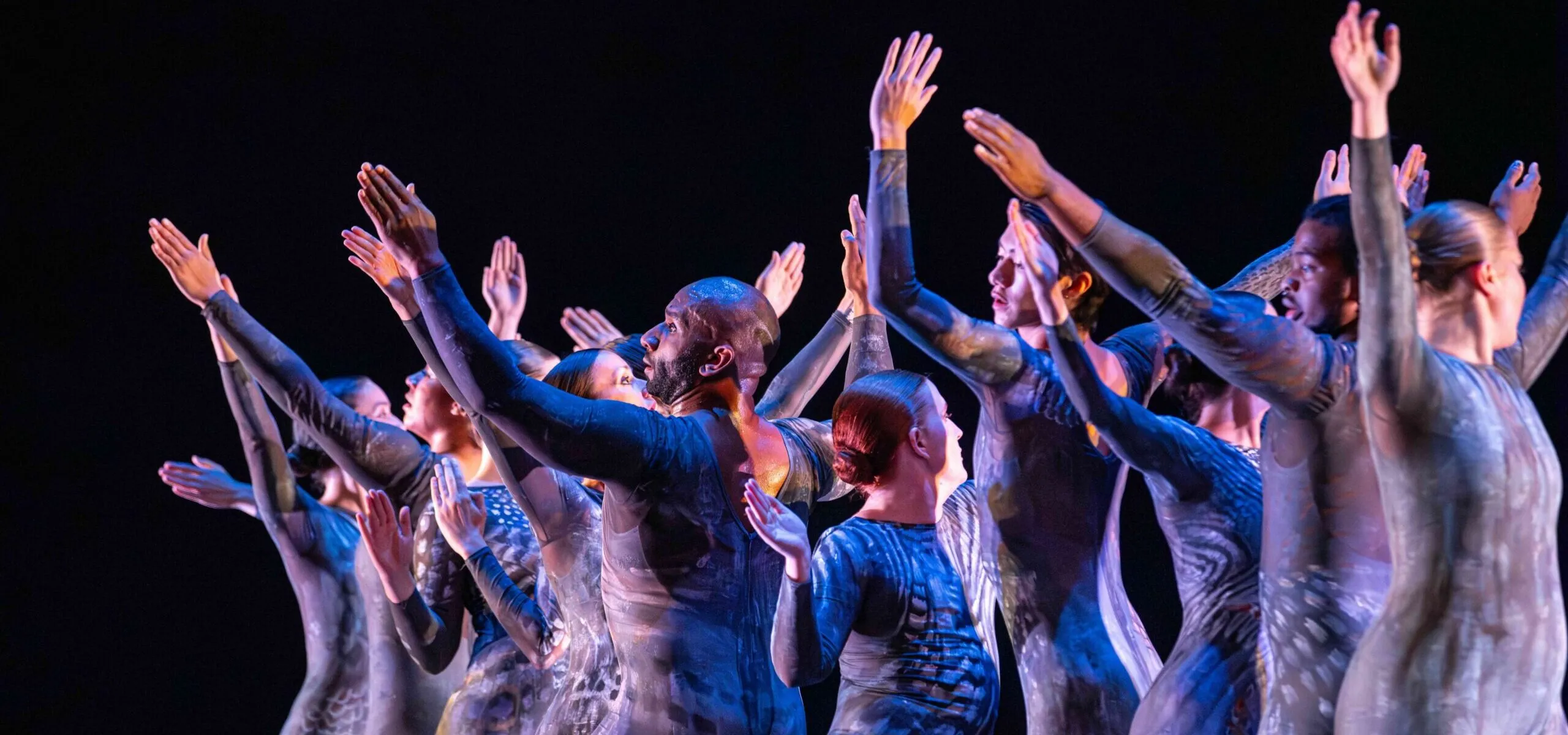 Dancers in Jose Limon's "The Winged"