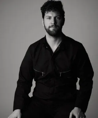 black and white photo of Hollis