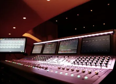 Sound mixing console