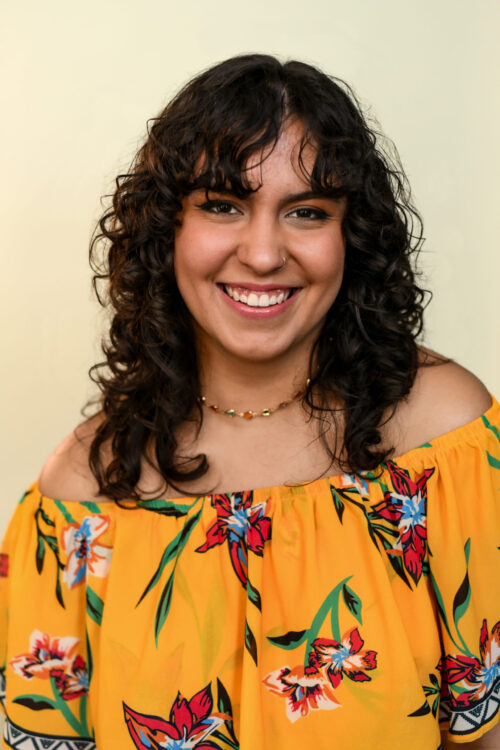 person smiling