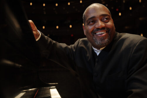 William Eddins at piano
