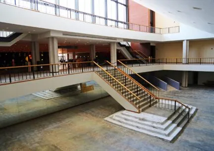 Krannert Center Great Hall staircase