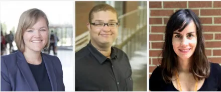 Jennifer Novak-Leonard, Andrew Greenlee, and Magdalena Novoa