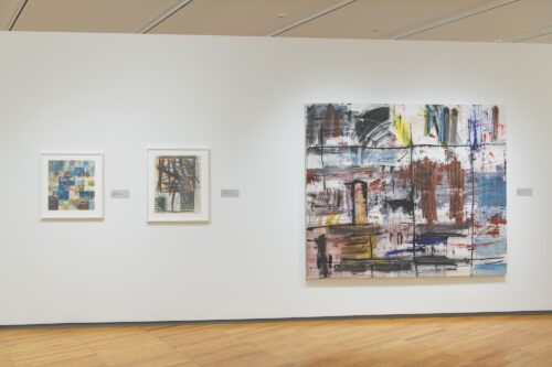 Image of Louise Fishman exhibit at Krannert Art Museum